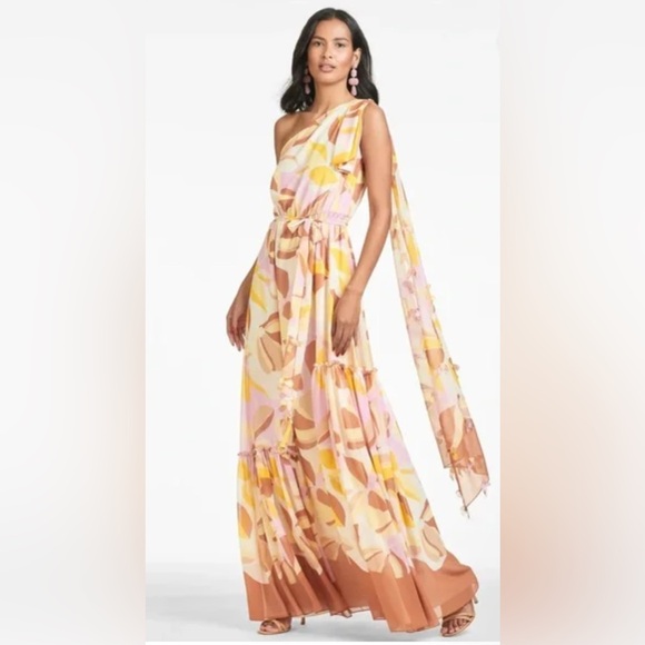 Sachin + Babi Dresses & Skirts - SACHIN & BABI
Tori one shoulder Print Maxi Dress